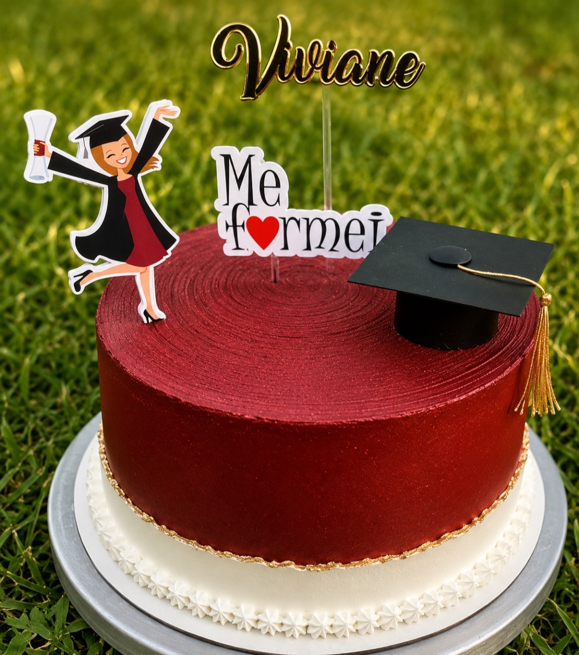 Bolo Temático de Formatura 🎓 - Mada festa pegue monte e presentes 