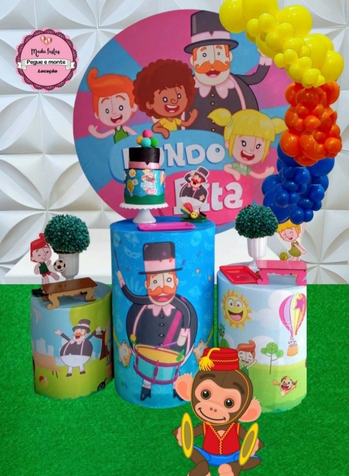 Kit Pegue Monte ( M ) Mundo Bita . - Mada festa pegue monte locação 