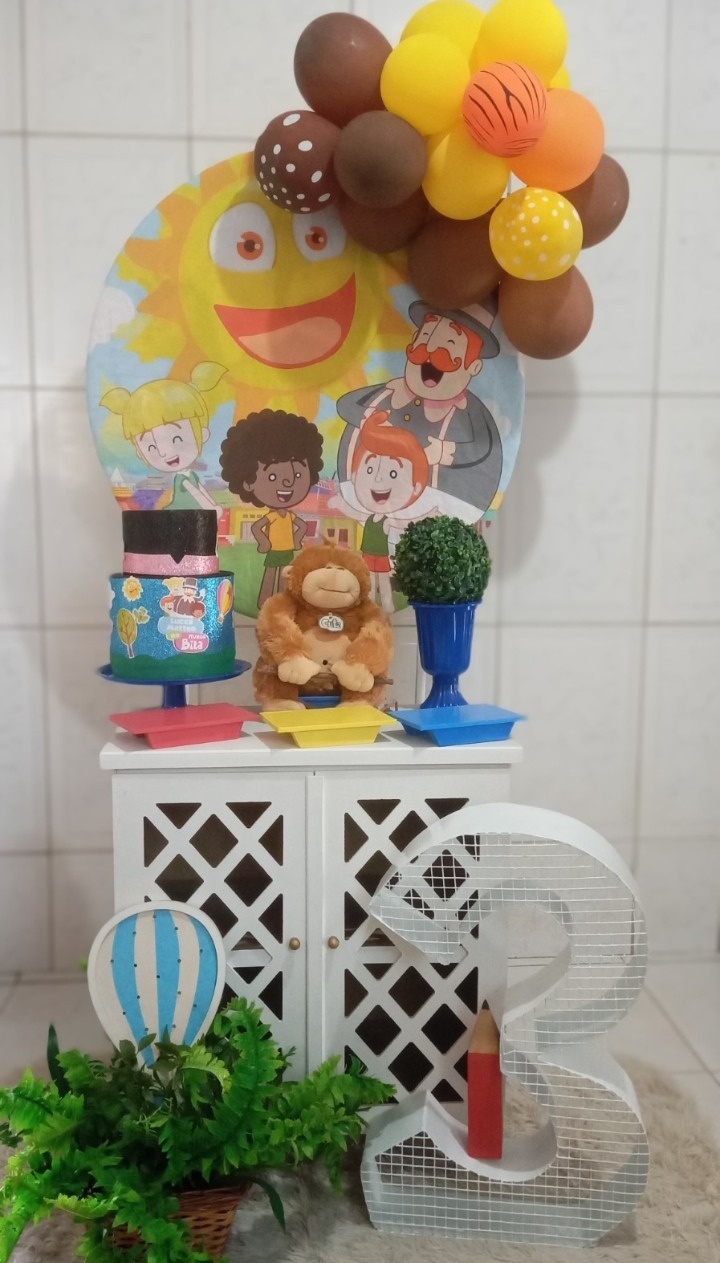 Mini Kit ( G ) Mundo Bita - Mada festa pegue monte locação 