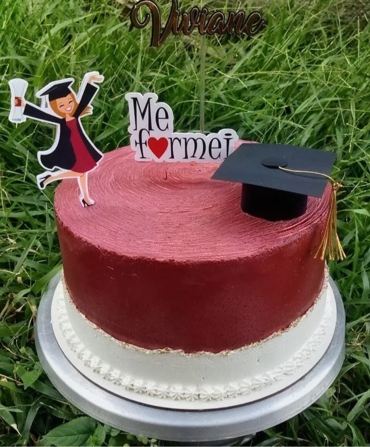 Bolo Temático de Formatura 🎓 - Mada festa pegue monte locação 