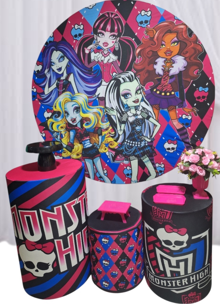 Monster High (Cópia) - Pegue e monte Festança 