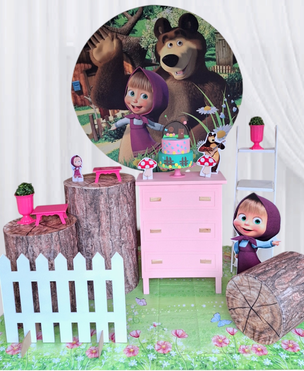 Marsha E Urso Kit Profissional - Pegue e monte Festança 