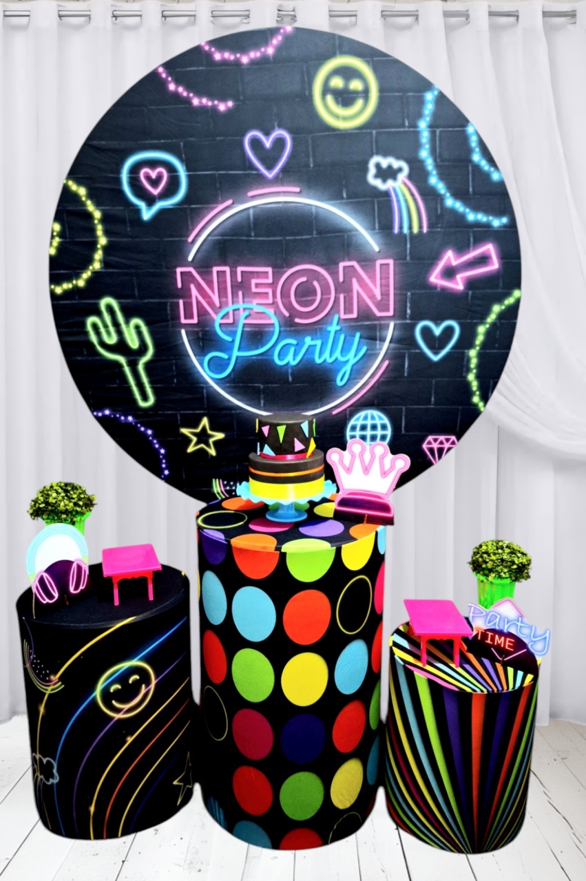 Neon Party - Pegue e monte Festança 