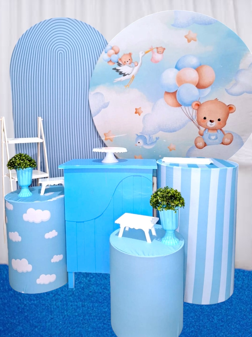Ursinho Baloneiro Kit Premiun - Pegue e monte Festança 