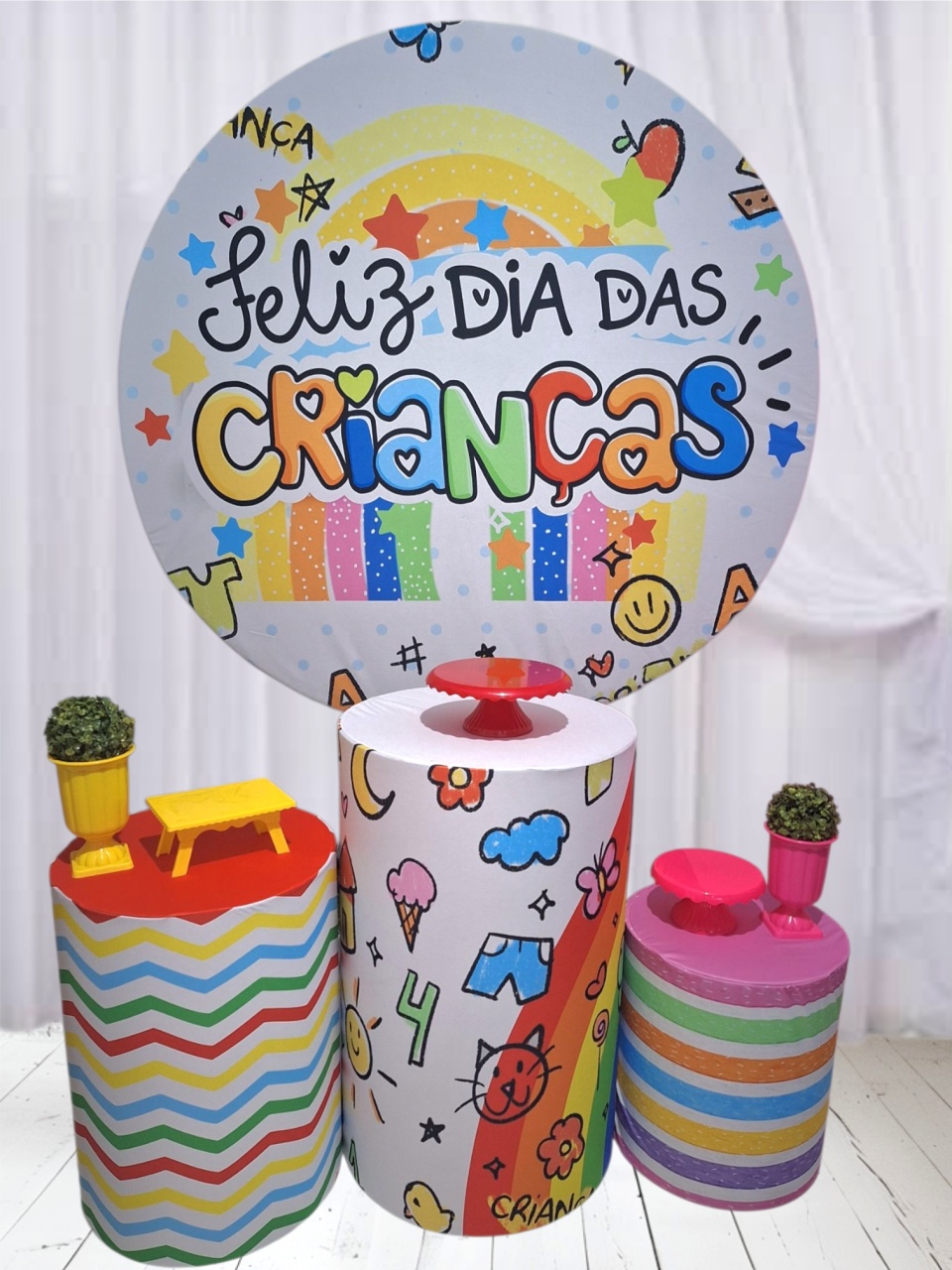 Dia das Crianças Mod. 2 - Pegue e monte Festança 