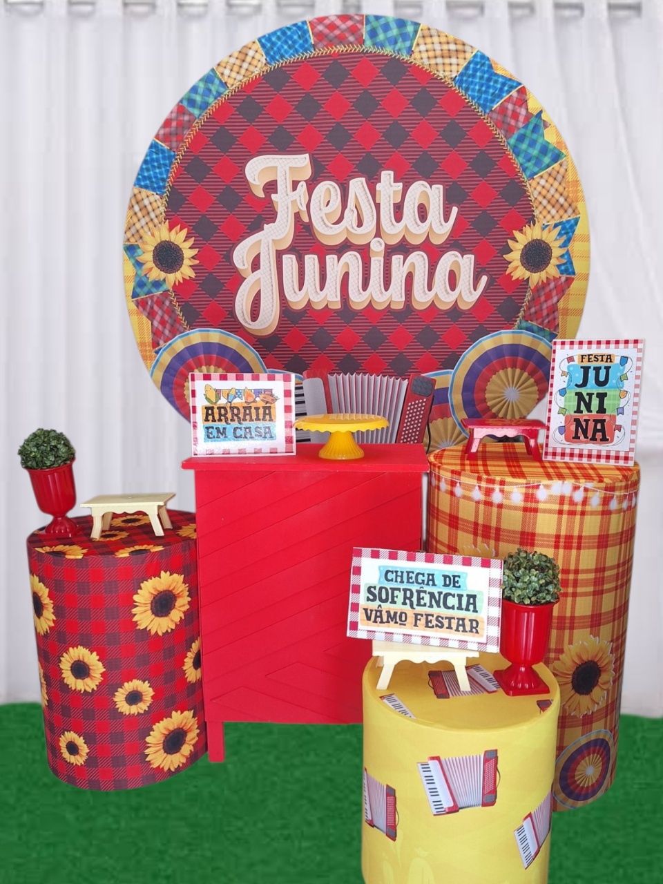 Festa Junina Girassol Profissional  - Pegue e monte Festança 