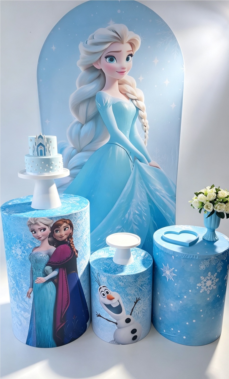 Elza Frozen+Bolo Fake - Pegue e monte Festança 