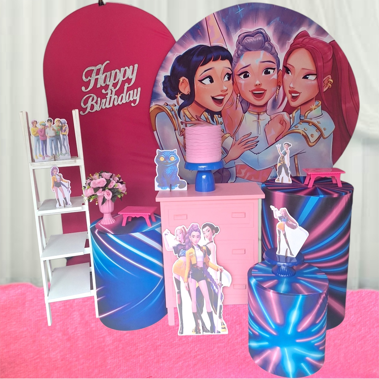 Guerreiras Do K-Pop Kit Premium  - Pegue e monte Festança 