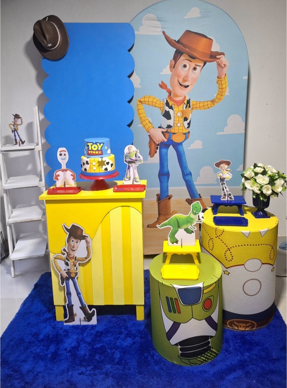 Toy Story Personalizado - Pegue e monte Festança 