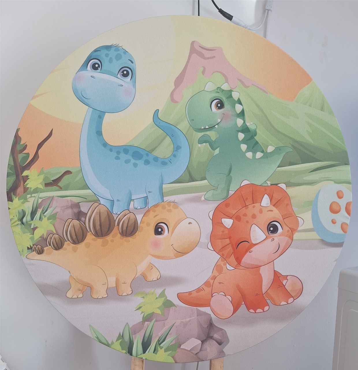 Mini Painel Dinossauro  - Pegue e monte Festança 