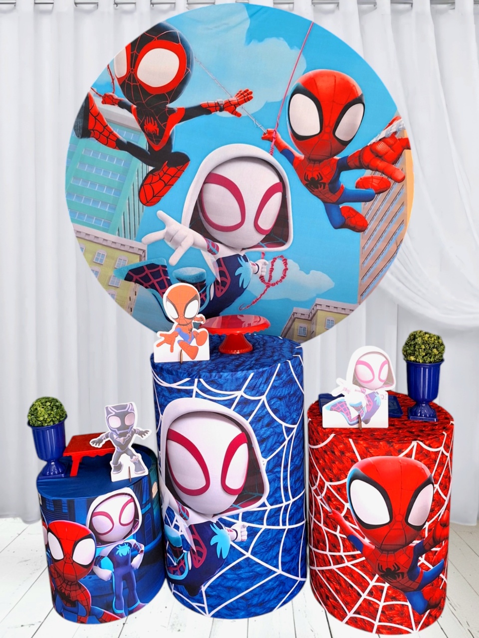 Homem Aranha E Seus Amigos - Pegue e monte Festança 