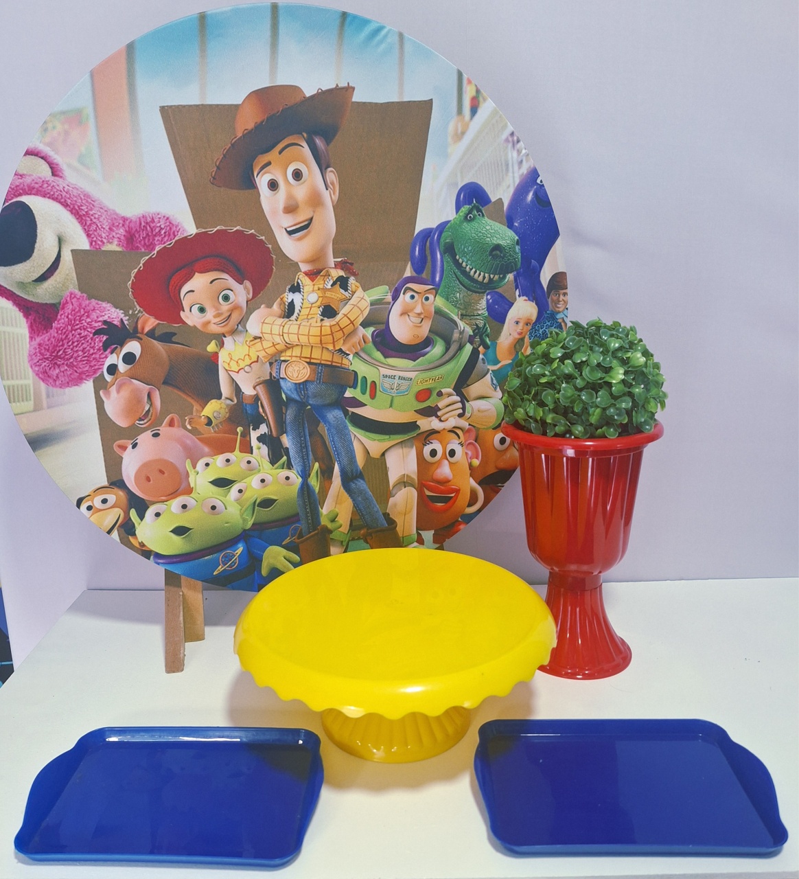 Festa Na Mesa Toy Story Sem Balões - Pegue e monte Festança 