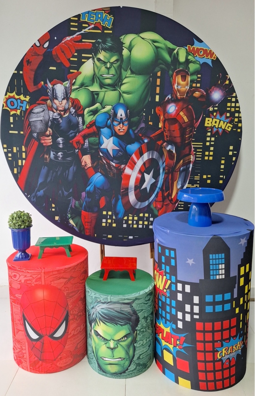 Vingadores - Pegue e monte Festança 