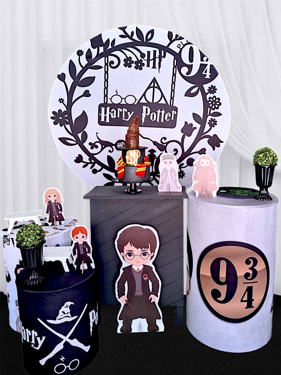 Harry Potter Kit Profissional - Pegue e monte Festança 