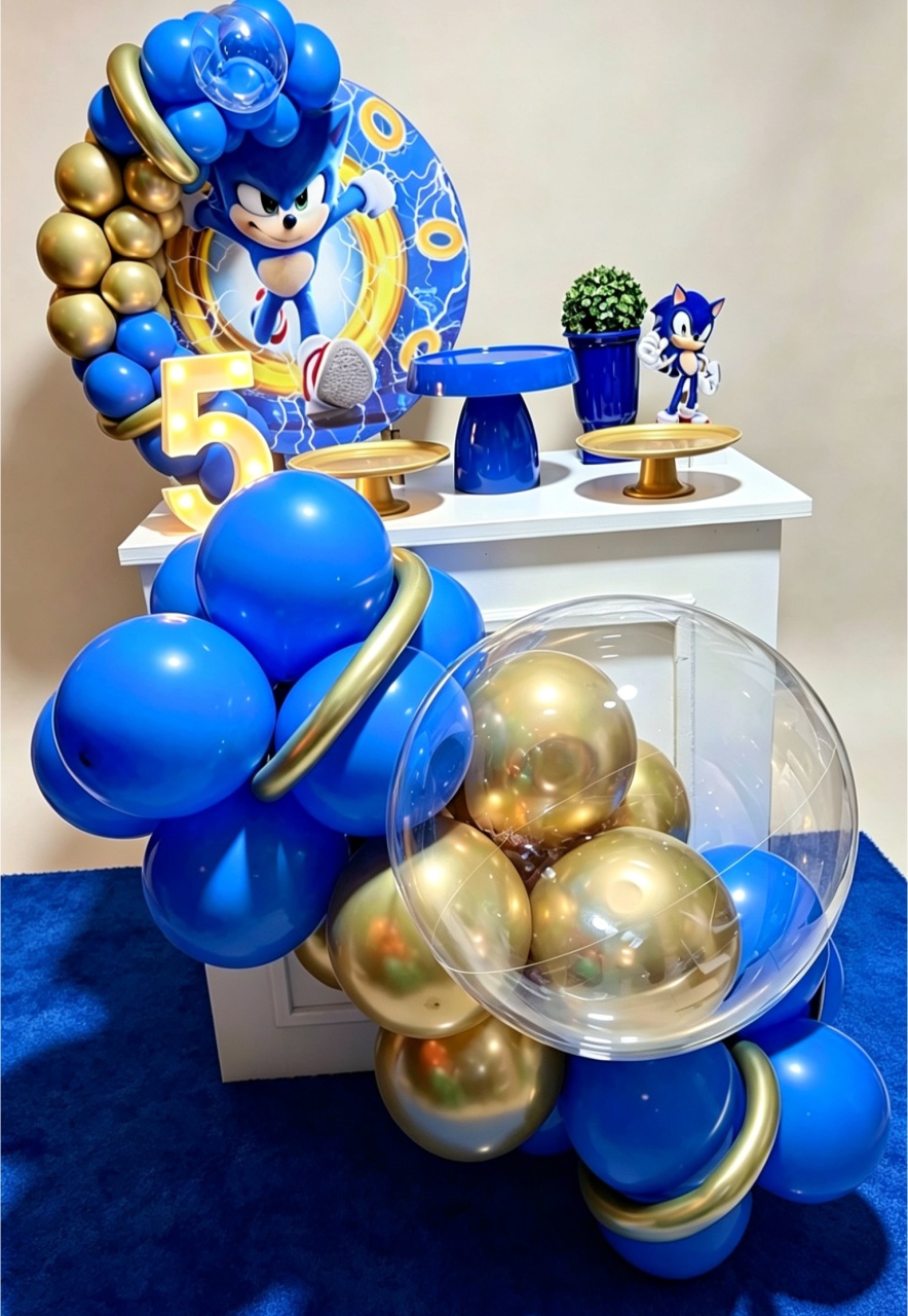 Festa Na Mesa Sonic+ Bublle - Pegue e monte Festança 
