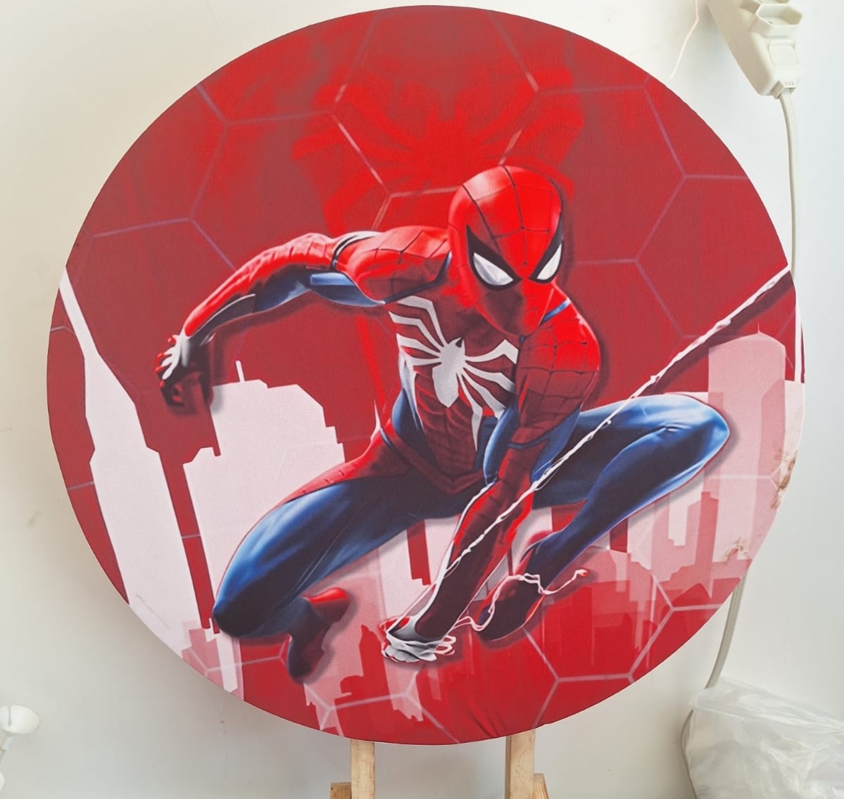 Mini Painel Homem Aranha - Pegue e monte Festança 