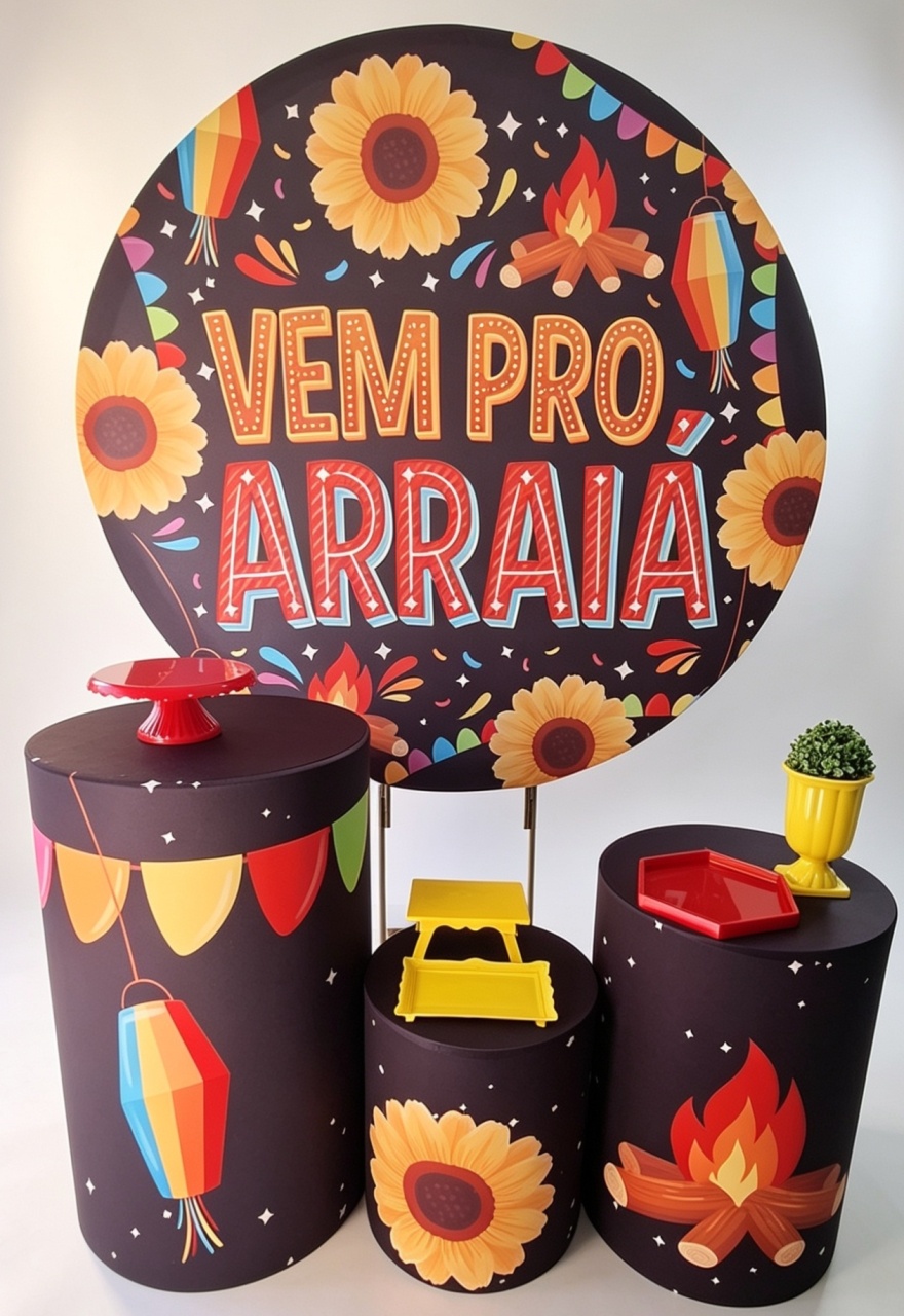Festa Junina Mod. 3 - Pegue e monte Festança 