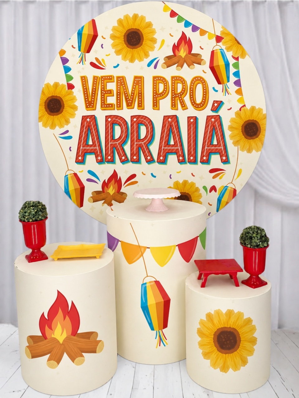 Festa Junina São João Mod. 2 - Pegue e monte Festança 