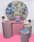 Baby Looney Tunes Rosa Com Bolo E Tapete - imagem 2