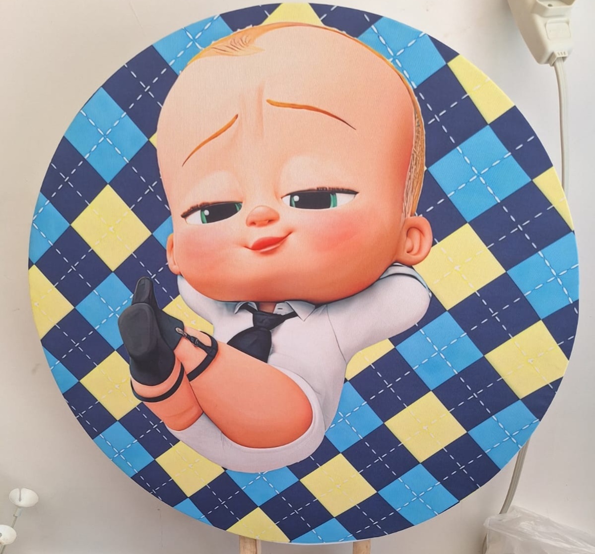 Mini Painel Poderoso Chefinho - Pegue e monte Festança 