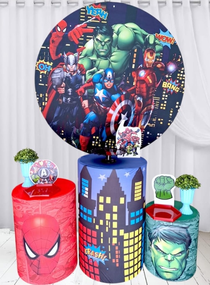 Vingadores - Pegue e monte Festança 