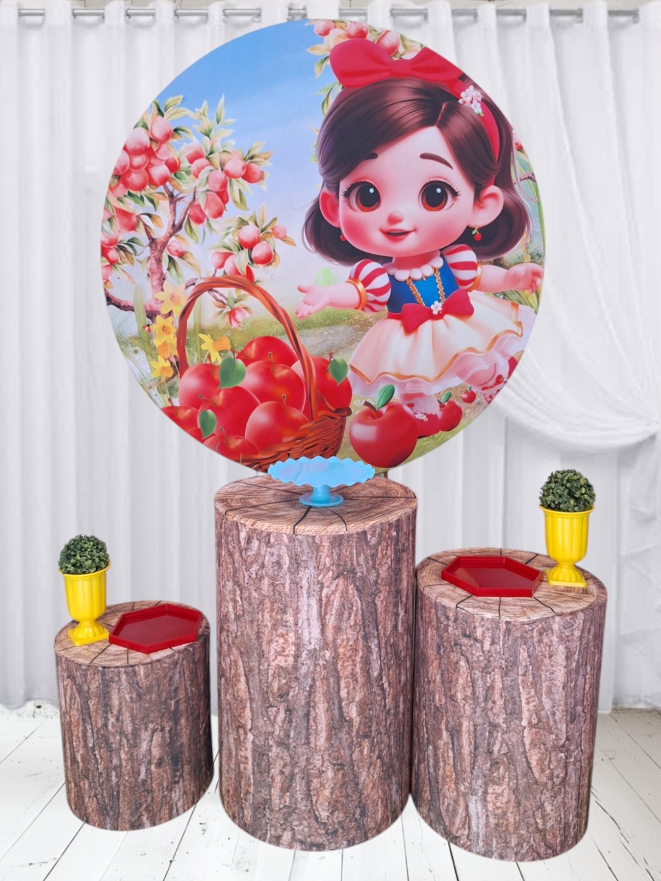 Branca de Neve Baby - Pegue e monte Festança 