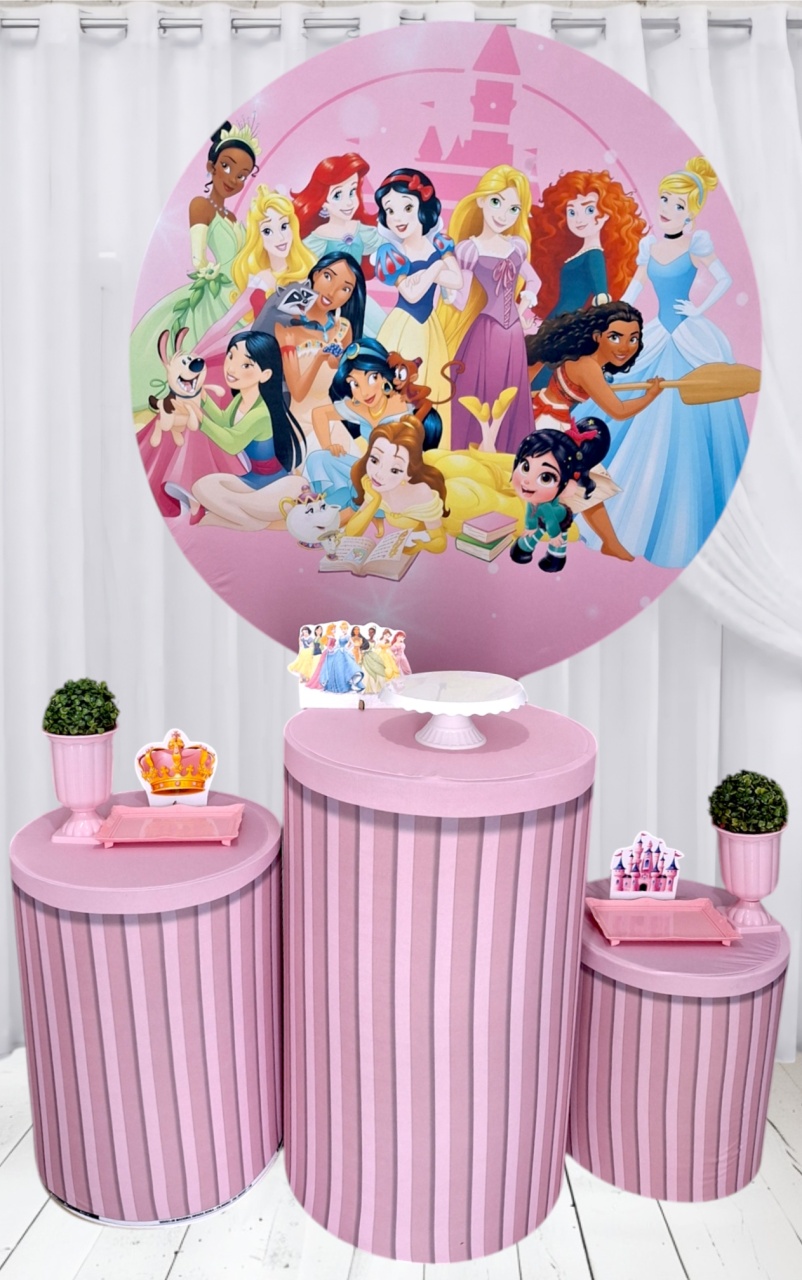 Princesas Disney - Pegue e monte Festança 