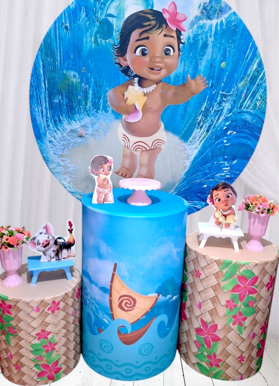 Moana Baby - Pegue e monte Festança 