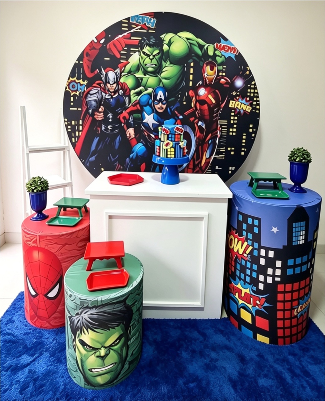 Vingadores Profissional Mod. 2 - Pegue e monte Festança 