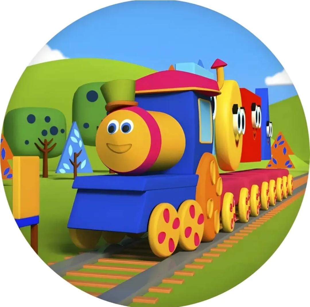 Mini Painel Bob O Trem - Pegue e monte Festança 