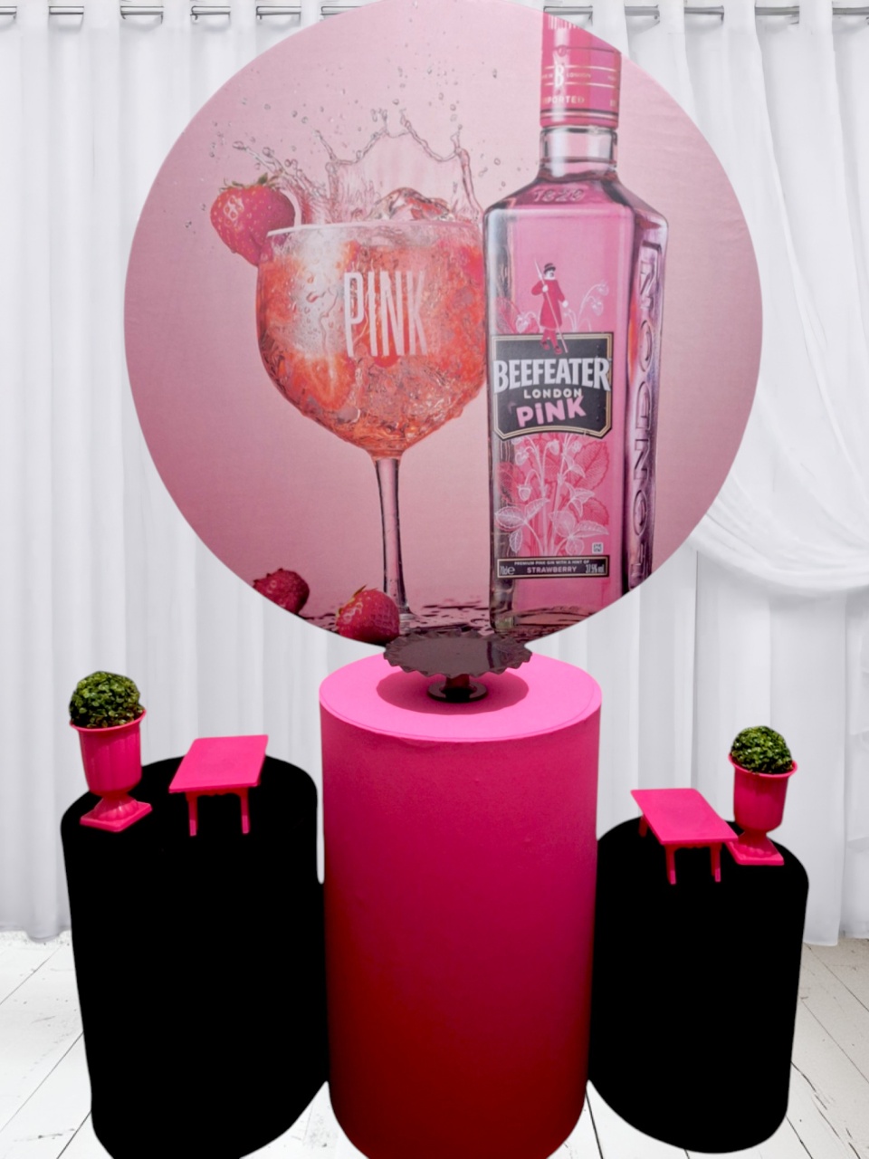 Beefeater Pink Strawberry (Gin Rosa) - Pegue e monte Festança 