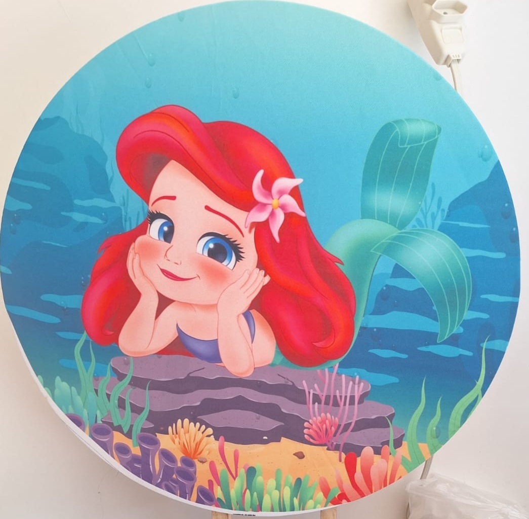 Mini Painel Ariel Baby - Pegue e monte Festança 