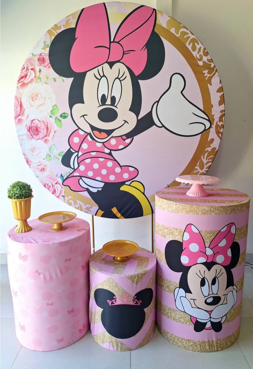 Minnie Rosa Mod. 2 - Pegue e monte Festança 