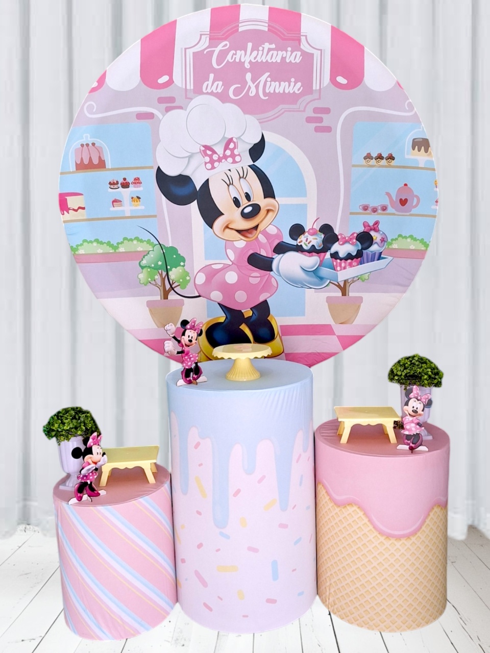 Minnie Confeitaria  - Pegue e monte Festança 