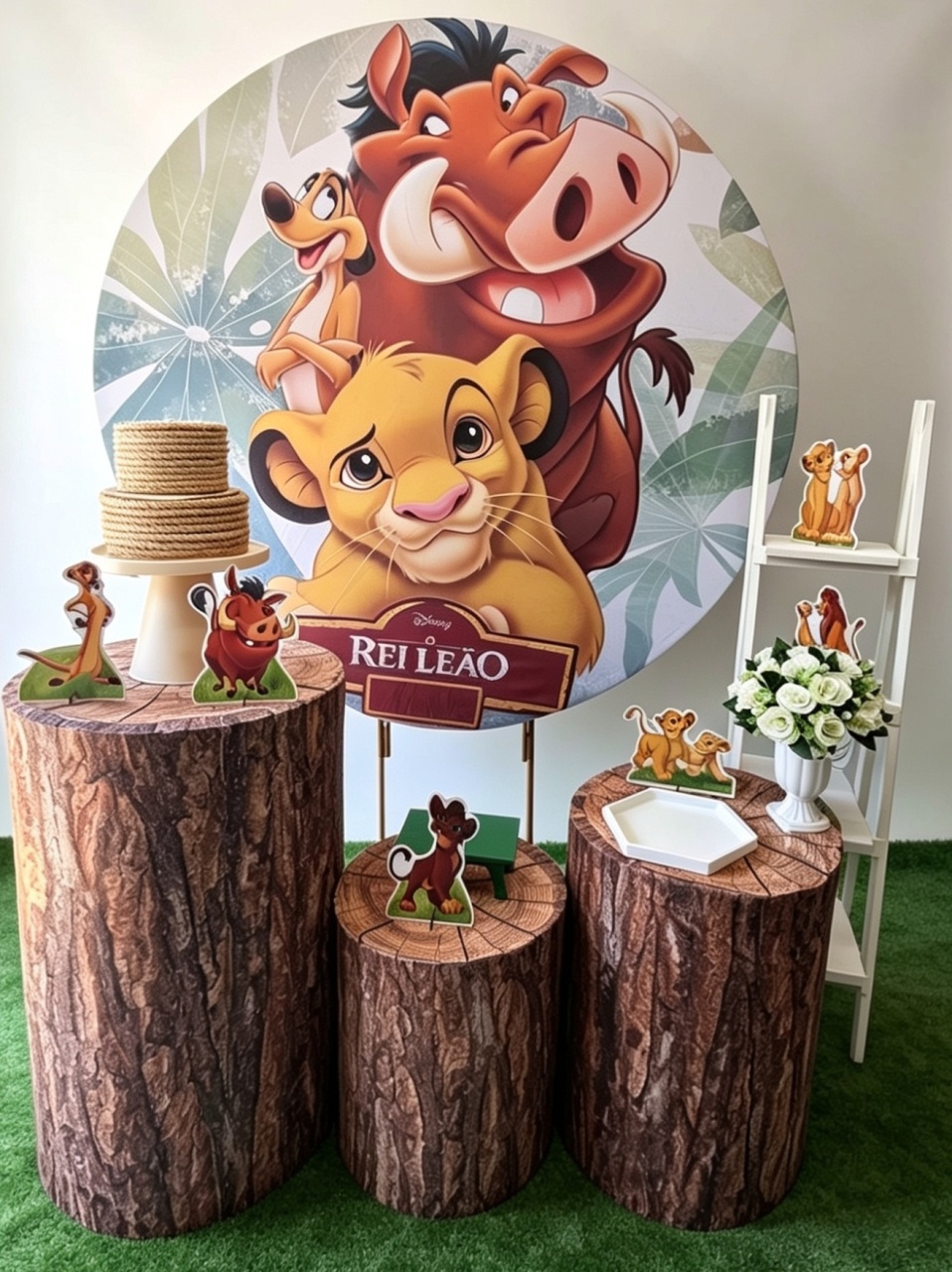 Rei Leão+Escadinha - Pegue e monte Festança 