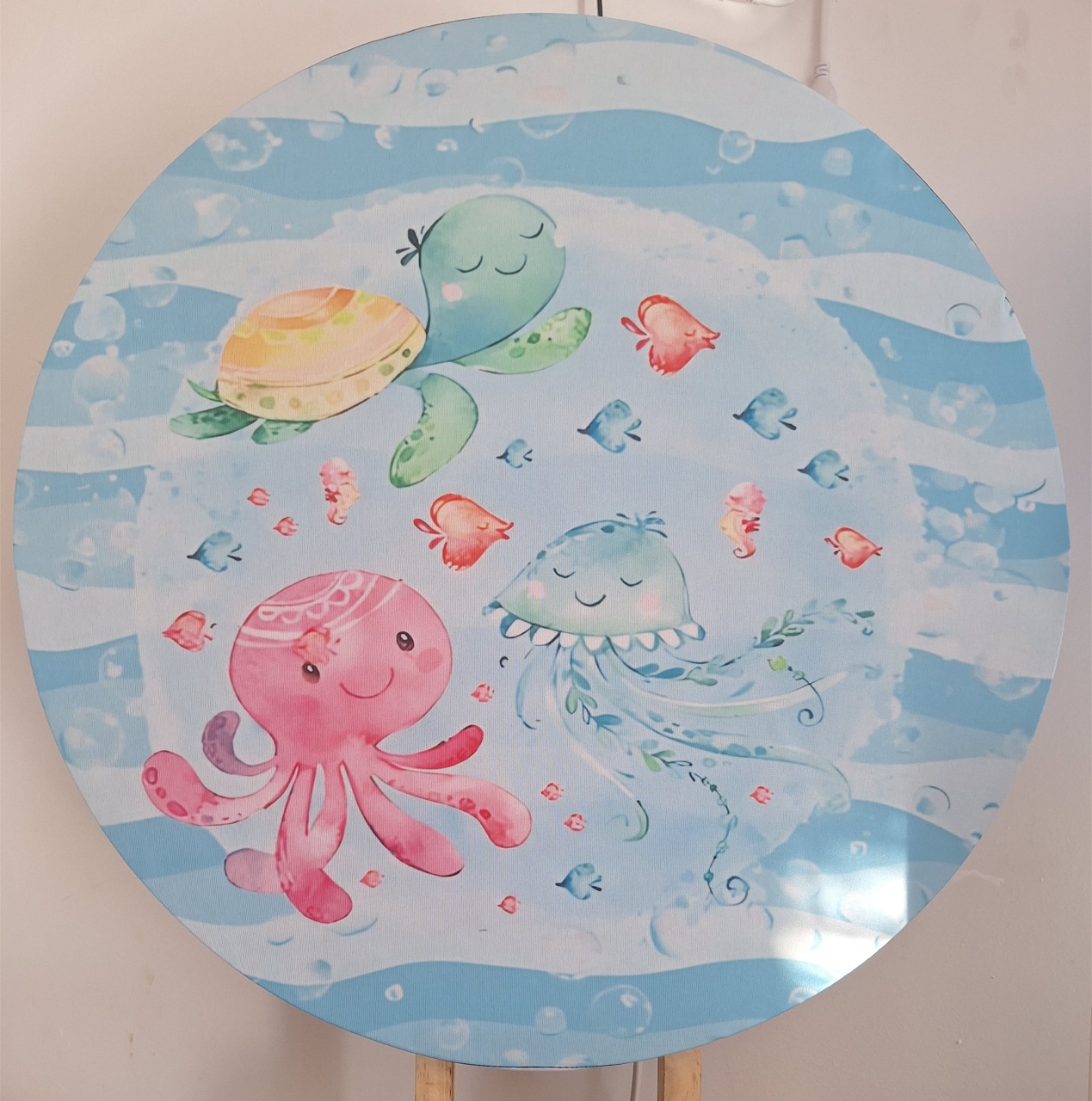 Mini Painel Fundo Do Mar - Pegue e monte Festança 
