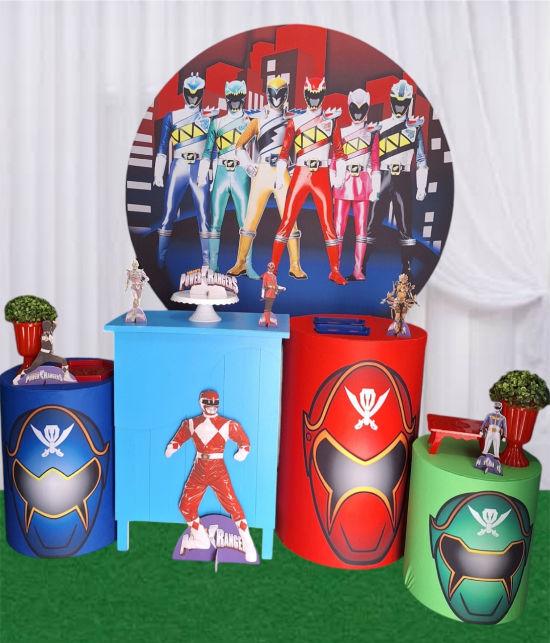 Power Rangers Kit Profissional - Pegue e monte Festança 
