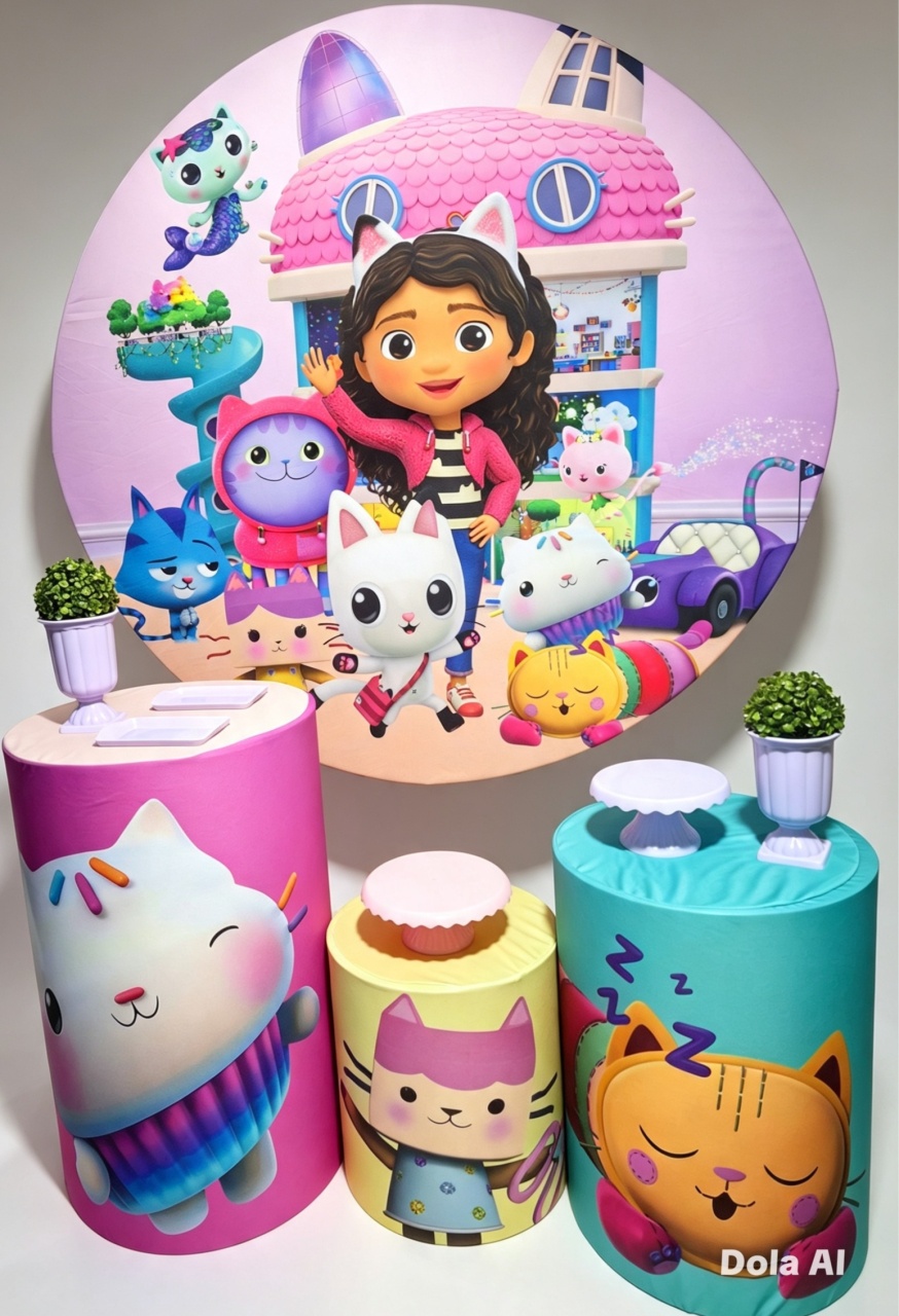 A Casa da Gaby Estampadas - Pegue e monte Festança 