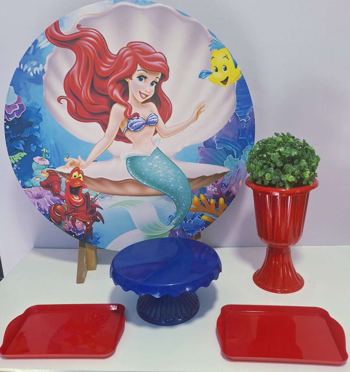 Festa Na Mesa Ariel Sem Balões - Pegue e monte Festança 