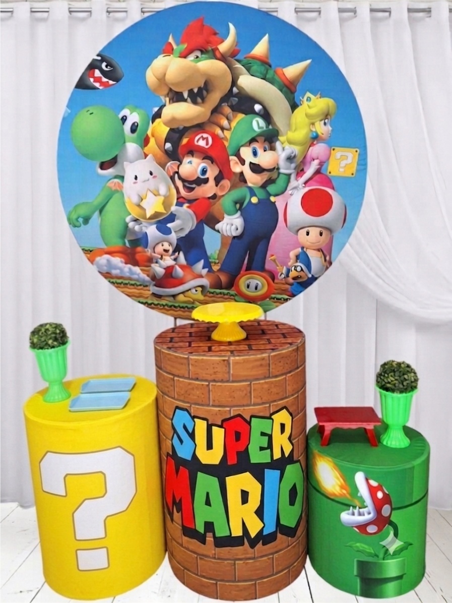 Super Mario (Cópia 1) - Pegue e monte Festança 