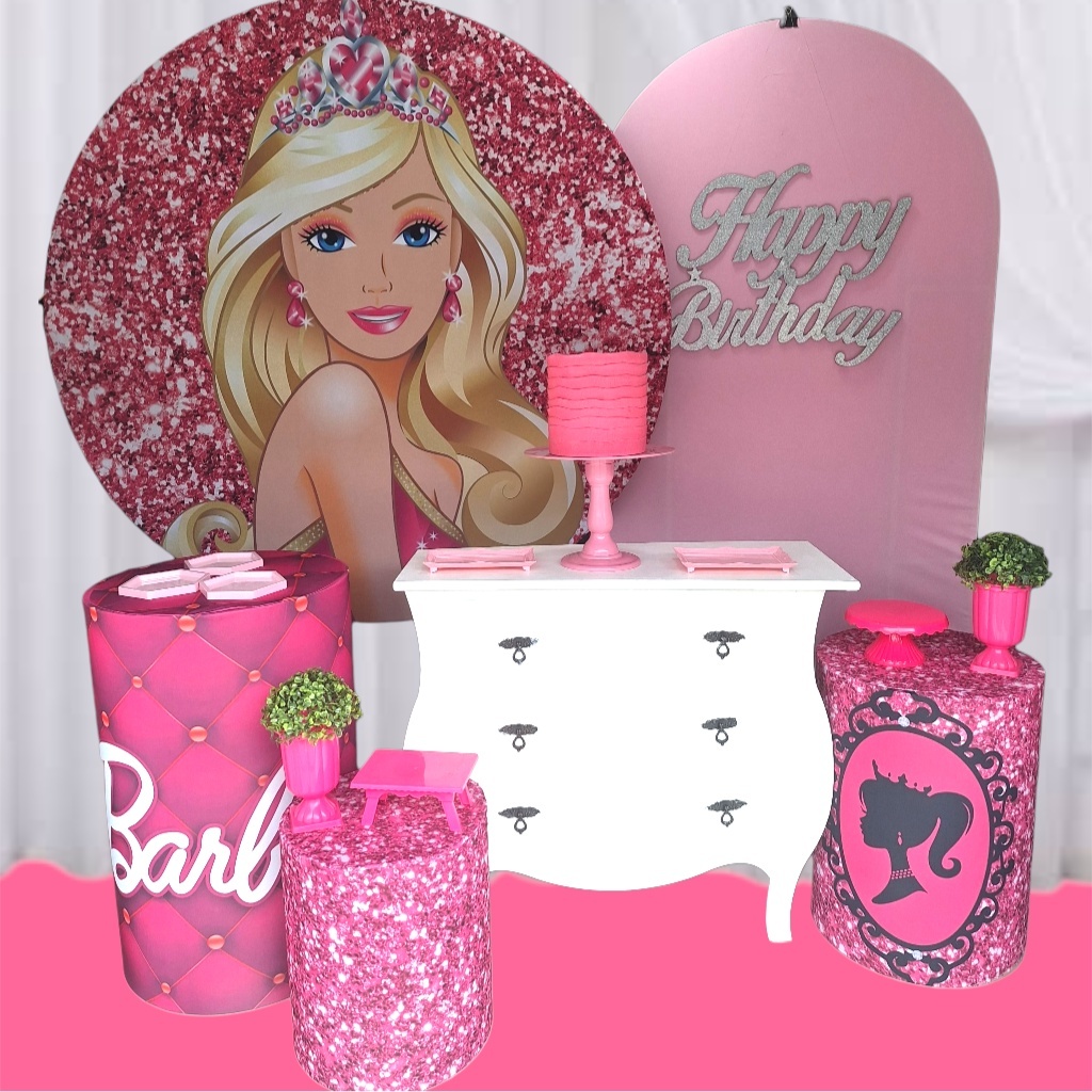 Barbie Premium - Pegue e monte Festança 