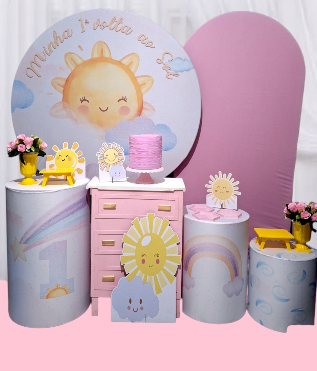 Primeira Volta No Sol Kit Premium - Pegue e monte Festança 