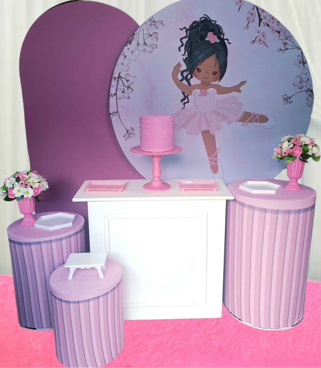 Bailarina Negra Kit Premium  - Pegue e monte Festança 