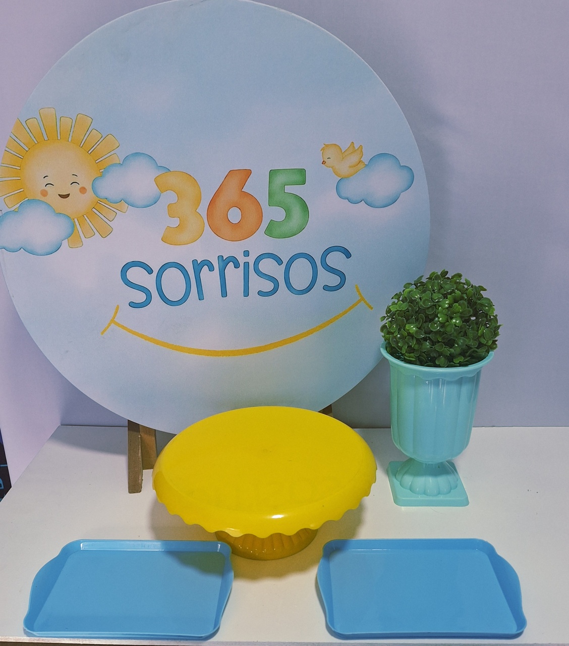 Festa Na Mesa 365 Sorrisos Sem Balões  - Pegue e monte Festança 