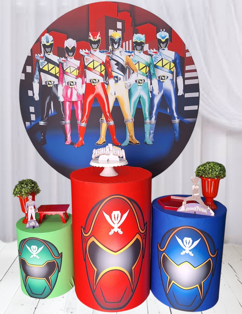 Power Rangers - Pegue e monte Festança 