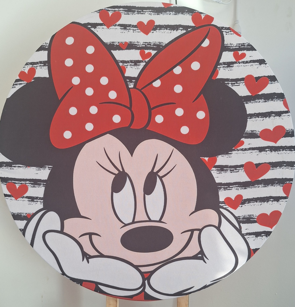 Mini Painel Minnie Vermelha - Pegue e monte Festança 