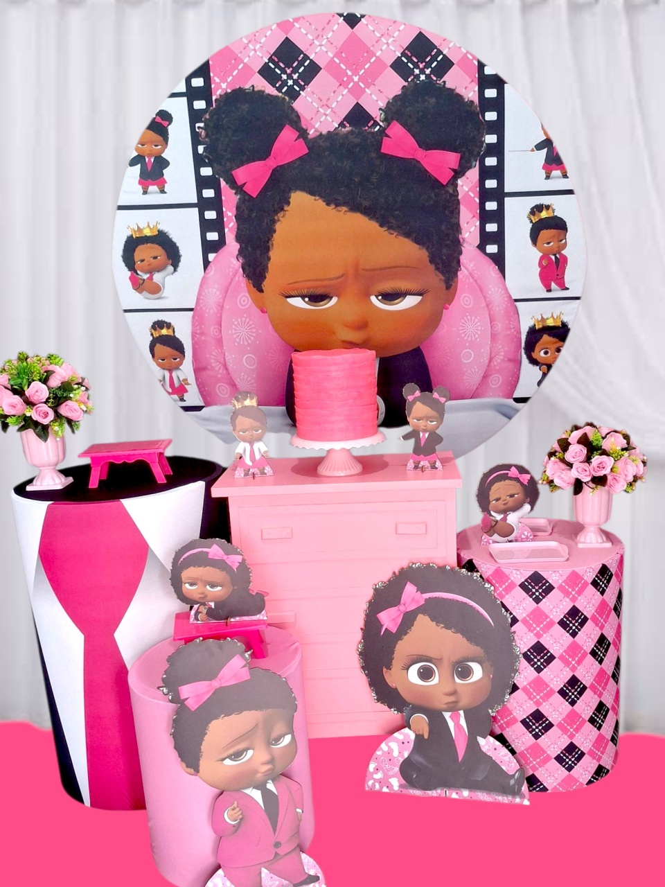 Poderosa Chefinha Negra Kit Profissional - Pegue e monte Festança 