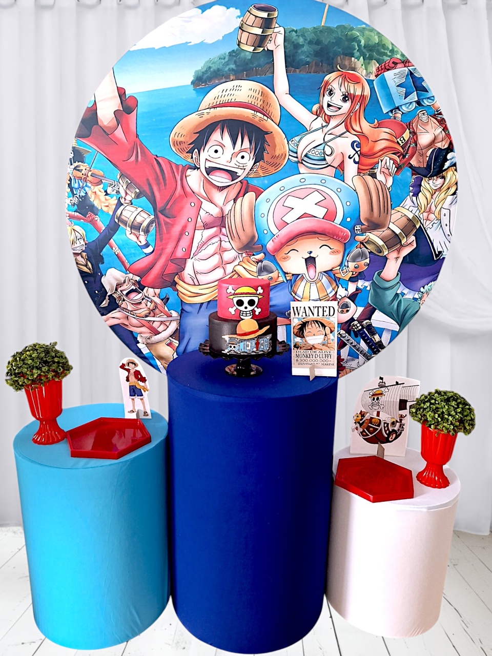 One Piece - Pegue e monte Festança 