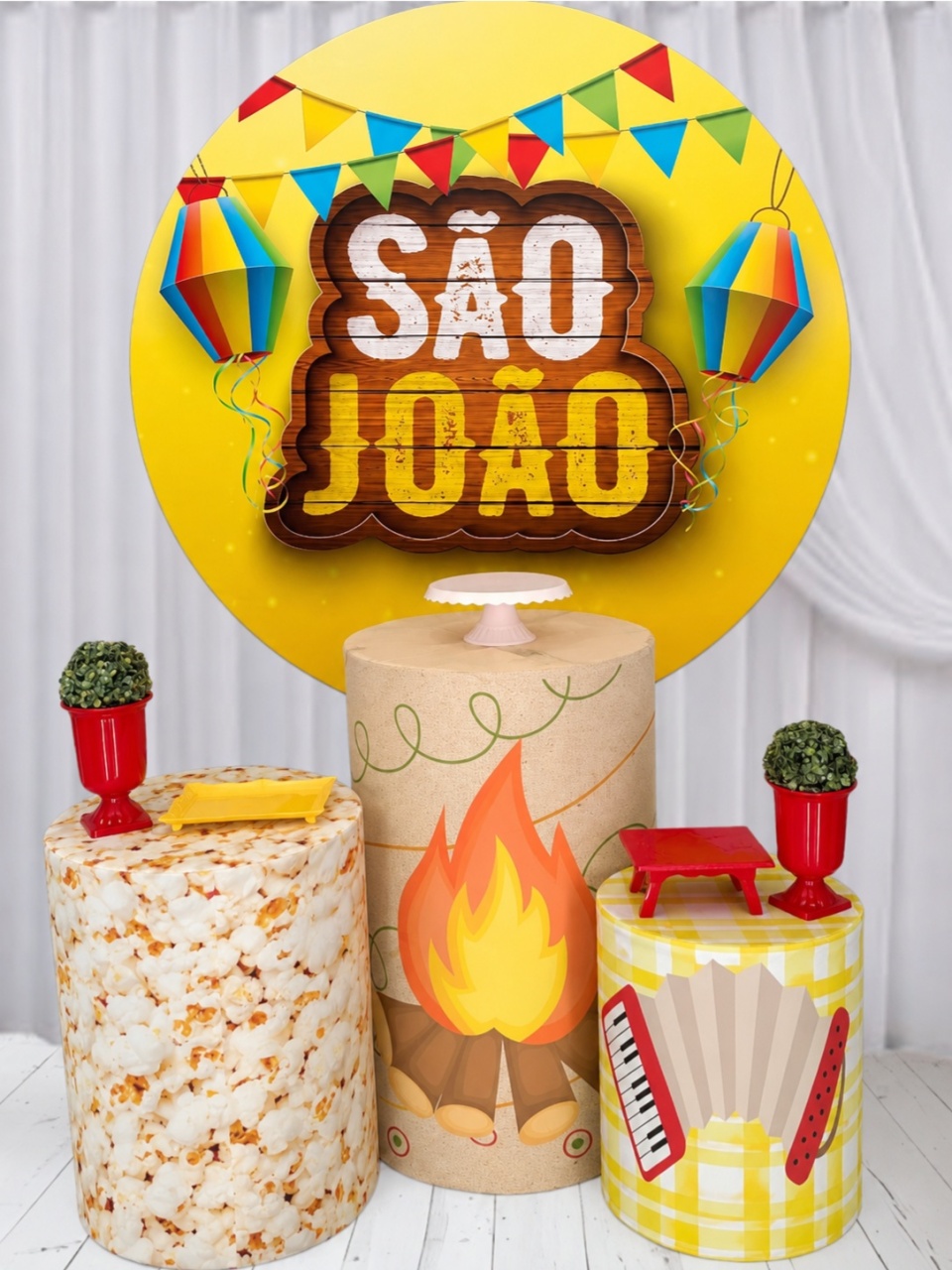 Festa Junina São João - Pegue e monte Festança 