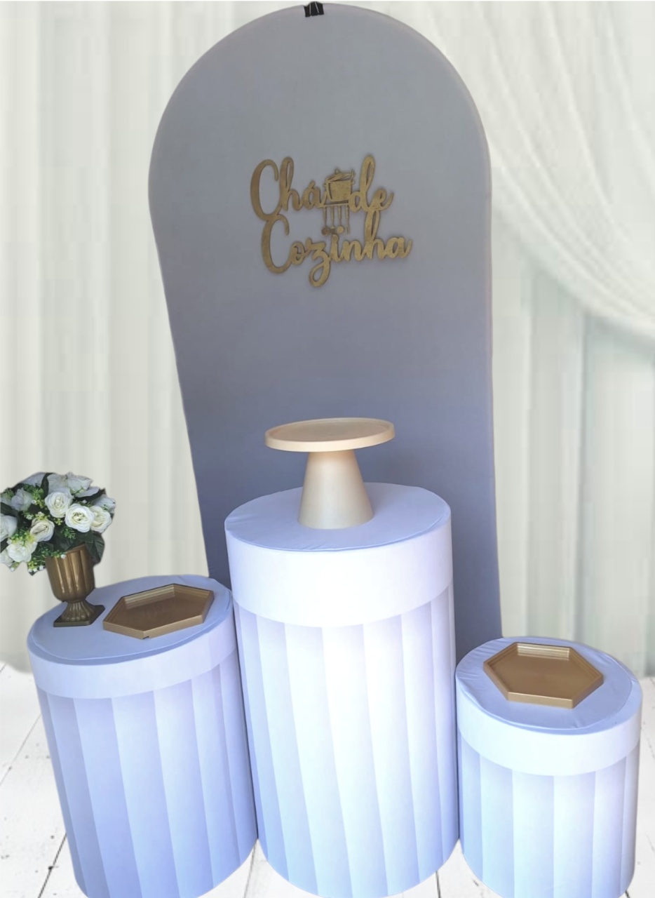 Cha de Cozinha Clean - Pegue e monte Festança 